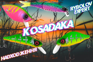 Оновлення воблерів Косадака - надійний базис клювань хижака!