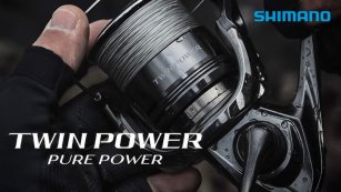 Катушка Shimano Twin Power FE 4000 PG - олицетворение силы спиннинга