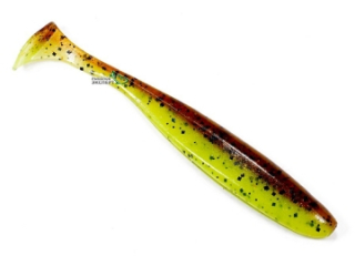 Силикон Keitech Easy Shiner 6,5" - 401 Green Pumpkin Pepper/Chartreuse