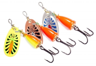 Блесна Blue Fox Vibrax Fluorescent 6,0г BFF2 (блистер)