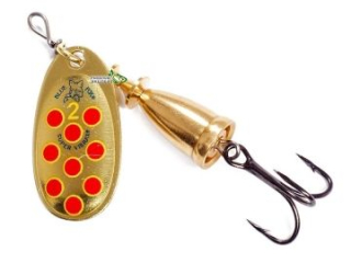 Блесна Blue Fox Vibrax Hot Pepper 8,0г BFS3 GYR (блистер)