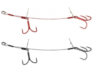 Оснащення Savage Gear Carbon49 Double Stinger №3/0, 15см 23кг (2шт/уп)