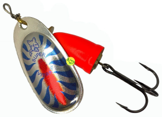 Блесна Blue Fox Vibrax Fluorescent 13г BFF5 BFR (блистер)