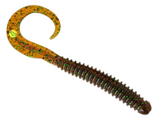 Силікон Savage Gear Rib Worm 10,5см 5г Green Pumpkin, 8шт
