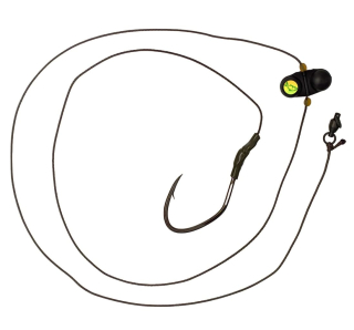 Оснащення на сома Golden Catch Single Hook Catfish Rig With Rattle