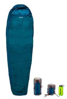 Спальний мішок Pinguin Tramp 185см Left Zip, Petrol (PNG 237160)