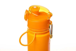 Бутылка силиконовая Tramp 700мл, оранжевая (TRC-094-orange)