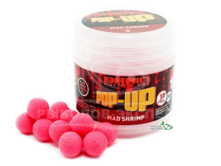 Бойлы Brain Pop-Up F1 Mad Shrimp (креветка/специи) 8мм
