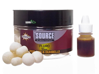 Бойлы Dynamite Baits Fluro Pop-Ups & Dumbells The Source