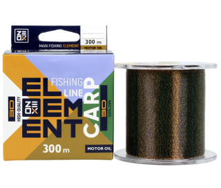 Жилка ZEOX 3D Element Carp 300м Motor Oil 0,330мм