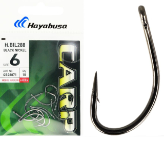 Гачки Hayabusa Carp H.BIL288BN №06 (10шт/уп)