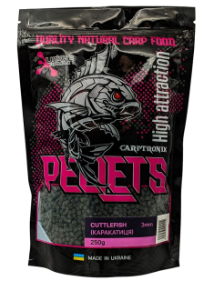Пеллетс Carptronik Method Stick-Mix Pellets 250г 3мм - Cuttlefish (каракатица)