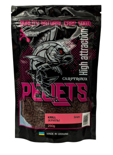 Пеллетс Carptronik Method Stick-Mix Pellets 250г 3мм - Krill (криль)