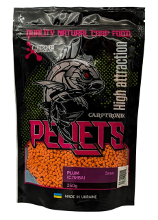 Пеллетс Carptronik Method Stick-Mix Pellets 250г 3мм - Plum (слива)