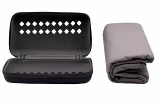 Полотенце из микрофибры Tramp 60x120см L grey (UTRA-161-L-grey)
