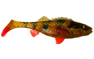 Силікон Savage Gear 4D Perch Shad 12,5см 20г - Motoroil UV, 1шт