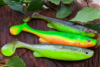 Силікон Savage Gear Fat Minnow T-Tail 10,5см 11г