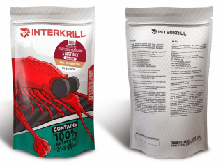 Пеллетс Interkrill Start Mix Pellets 800г 4/6мм - Криль / Тигровый орех