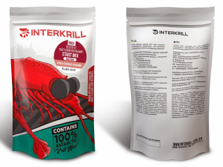 Пеллетс Interkrill Start Mix Pellets 800г 4/6мм - Криль / Скопекс-Кальмар
