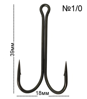 Двойник Decoy Double W-S39 №1/0 (5шт/уп)