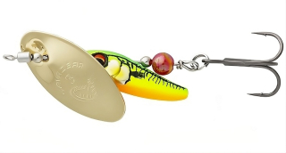 Блесна Savage Gear Sticklebait Spinner №2 7,3г  - Firetiger Gold