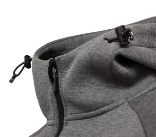 Реглан Savage Gear Tec-Foam Zip Hoodie, dark grey melange