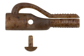 Кліпса для грузила Fox Edges Safety Lead Clip & Peg №7 camo (10шт/уп)