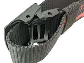 Ремень Veduta Nylon Belt, пластиковая пряжка, Black, 135см