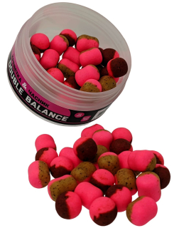 Бойлы Brain Double Balance Krill & Garlic (креветка / чеснок) 12мм/10x14мм