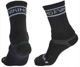 Носки Viking Fishing Magnus, черно-серые, разм.XXL (46-48)
