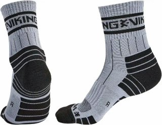 Носки Viking Fishing Arvid, серо-черные, разм.XL (43-45)