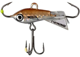 Балансир Viking Fishing Yeti Ice Jig 20мм 3г - 12 Smoke Anchovy