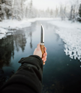 Нож Marttiini Lynx Lumberjack Carbon
