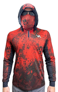 Худи Veduta Air серия Reptile Skin Bloody Red разм. XXL