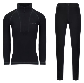 Термобелье женское Viverra Soft Warm ZIP Black разм. L