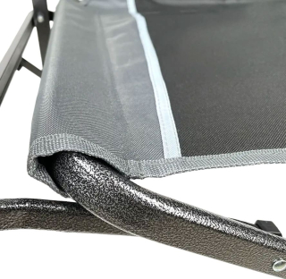 Крісло кемпінгове BaseCamp Rest, grey/black