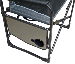 Крісло кемпінгове BaseCamp Rest, grey/black