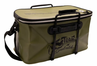 Сумка рыболовная Tramp с EVA, olive M 45x25x25см (UTRP-030-olive-M)
