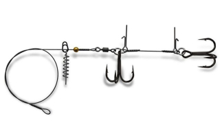 Монтаж силікону Gurza Stinger Pike Rig Duo ST36 №2/0 BC