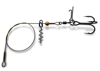 Монтаж силікону Gurza Stinger Pike Rig ST36 №1 BC
