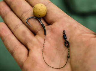 Вертлюг швидкознімний з кільцем Trakker QC Ring Swivel №08 black (10шт/уп)