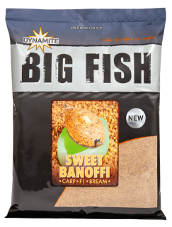 Прикормка Dynamite Baits Big Fish 1,8кг - Sweet Banoffi Method Mix