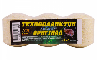 Технопланктон 3KBaits Гейзер - Оригинал 3x60г