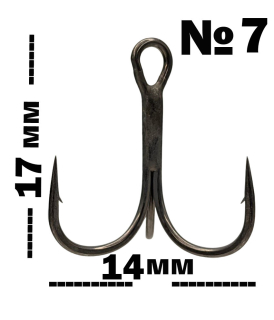 Тройник Decoy Y-F33F №07 (8шт/уп)