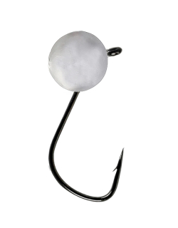 Мормышка Acoustic Baits АБешечка 3,8мм 0,46г кр. №12 - Серебро