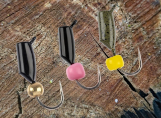 Мормишка вольфрамова Viking Fishing Rigabik + bead 2,0мм 0,31г