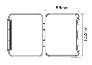 Коробка GC G.Carp Mini Box 1 section