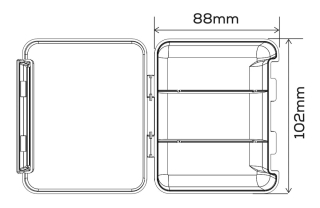 Коробка GC G.Carp Mini Box 3 section