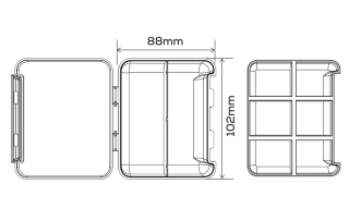 Коробка GC G.Carp Mini Box Two Layer 8 section