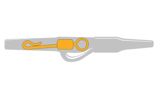 Вертлюг GC G.Carp Quick Change Swivel Long №4 (10шт/уп)